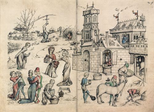 Mittelalterliche Hausbuch von Schloss Wolfegg