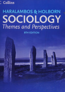 Haralambos & Holborn - Sociology book blue cover