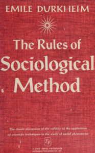 the rules of sociological method - emile durkheim book