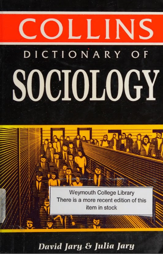 dictionary sociology collins