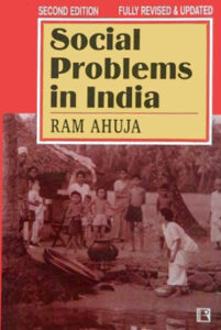 social problems in India ram ahuja book cover
