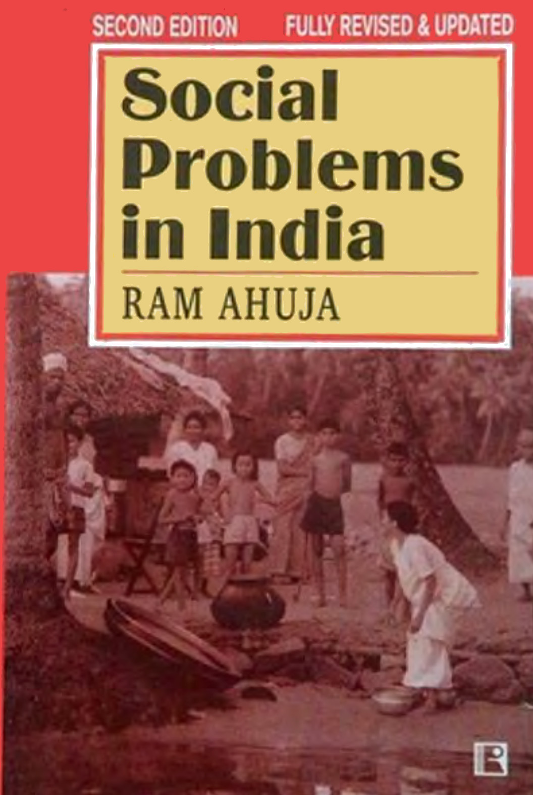 social problems in India ram ahuja book cover